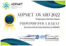 Adpmet Award 2022 Komitmen Daerah Dalam Keaktifan di ADPMET - Asosiasi Daerah Penghasilan Migas &...