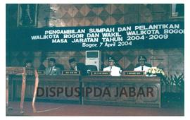 Pengambilan Sumpah dan Pelantikan Wali Kota Bogor dan Wakil Wali Kota Bogor Masa Jabatan Tahun 20...