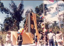 Pembukaan Monumen Siliwangi di Tegal, Jawa Tengah pada 27 Mei 1981