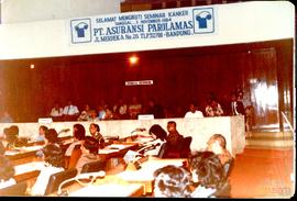 Suasana acara Seminar Kanker untuk Masyarakat dan Kalangan Medis di Bandung pada 3 November 1984