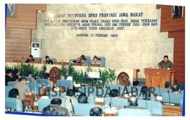 Gubernur Jawa Barat Danny Setiawan Rapat Paripurna DPRD Prov Jabar dengan Fraksi-Fraksi Perihal L...