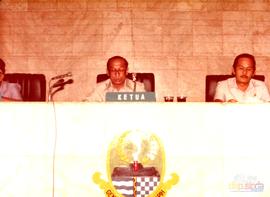 Sidang Pleno DPRD Provinsi Jawa Barat Tentang Pembukaan Masa Persidangan Dewan Tahun Sidang 1983/...