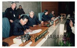Gubernur Jawa Barat Danny Setiawan Sidang Paripurna Kabijakan Umum APBD Tahun 2007
