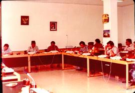 Rapat Panitia Musyawarah DPRD Provinsi Daerah Tingkat I Jawa Barat dipimpin Ketua Dewan, H.E. Sur...