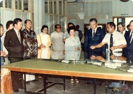 Kunjungan Anggota Dewan ke Pabrik Teh Mitra pada tahun 1981