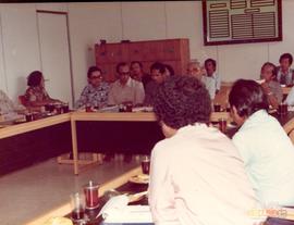 Dengar Pendapat Komisi A dengan Kepala Kanwil Penerangan Jawa Barat, D. Sutarya, SH., di Ruang Ko...