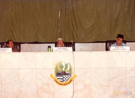 Ketua DPRD Jawa Barat, Bapak H. E. Suratman ketika Menghadiri Pembukaan Rapat Konsultasi Camat se...