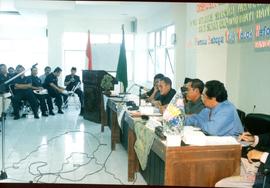 Kegiatan Ketua DPRD Propinsi DT I Jawa Barat dalam Diskusi Politik dan Ekonomio HMJ Jinayah Siyas...