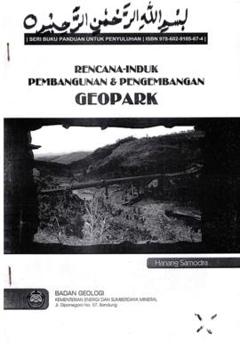 Rencana Induk Pembangunan dan Pengembangan Geopark (Hanang Samodra). Tahun 2016