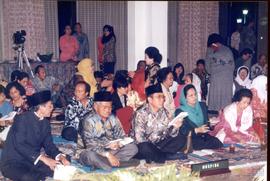 Para Pejabat Muspida  DT. I Jawa Barat ketika menghadiri acara Pagelaran Setra Karesman Deug Deug...