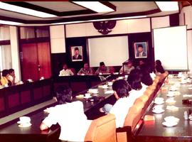 Wakil Ketua Dewan, Oneng Dachlan menghadiri Penerimaan Kunjungan Kerja Mahasiswa dari Universitas...