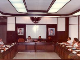 Kegiatan Ketua Komisi D Achmad Zabidi mewakili Pimpinan Dewan ketika menerima Kunjungan DPRD Kabu...