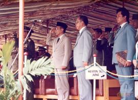 Kegiatan Pimpinan Dewan Beserta Sejumlah Anggota DPRD Jawa Barat Lainnya dalam Menghadiri Upacara...