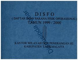 Disfo (Daftar Isian Sarana Fasik dan Operasional) Kandeppen Kab Tasikmalaya