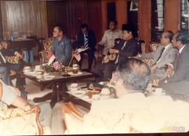 Kegiatan Ketua Dewan, E. Suratman yang didampingi oleh Wakil Ketua, Moch. Marsim serta Sekretaris...