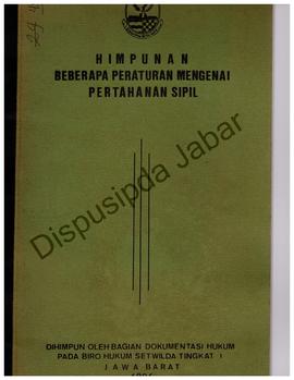 Himpunan peraturan mengenai pertahanan Sipil tahun 1986