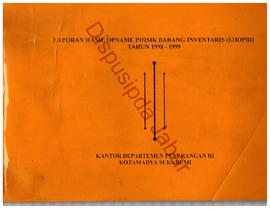 Laporan hasil Opname fisik barang inventaris (LHOPBI) Kota Sukabumi