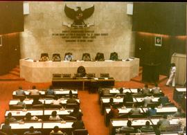 Rapat Paripurna Khusus Pemilihan Kepala Daerah Tingkat I Jawa Barat Masa Jabatan 1990 - 1995 di B...