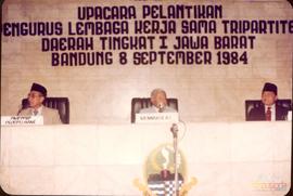 Kegiatan Ketua DPRD Jawa Barat, Bapak H. E. Suratman dalam Menghadiri Upacara Pelantikan Pengurus...