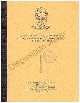 Laporan Pertanggung Jawaban kantor Deppen Kota Cirebon