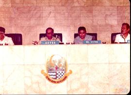 Sidang Pleno DPRD Provinsi Daerah Tingkat I Jawa Barat Tentang Jawaban Eksekutif 29 Juni 1983 puk...