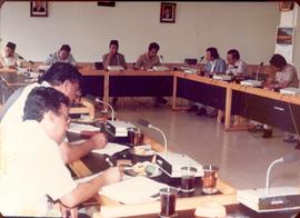 Rapat Panitia Musyawarah DPRD Provinsi Daerah Tingkat I Jawa Barat di Ruang Panitia Musyawarah DP...