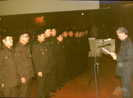 Pelantikan Keanggotaan LKS Tripartit Jawa Barat Masa Bhakti Tahun 1991 - 1993. Menteri Tenaga Ker...